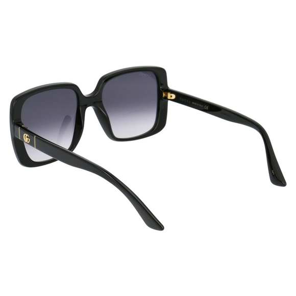 NEW GUCCI WOMEN'S OVERSIZED SQUARE SUNGLASSES GG0632S 001 BLACK GUCCI - Picture 10 of 13